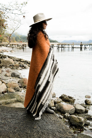 Coban Wool Blanket  //  Terracotta