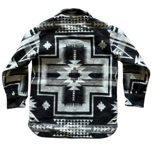 Tulcan Aztec Jacket // Black/Grey/Cream