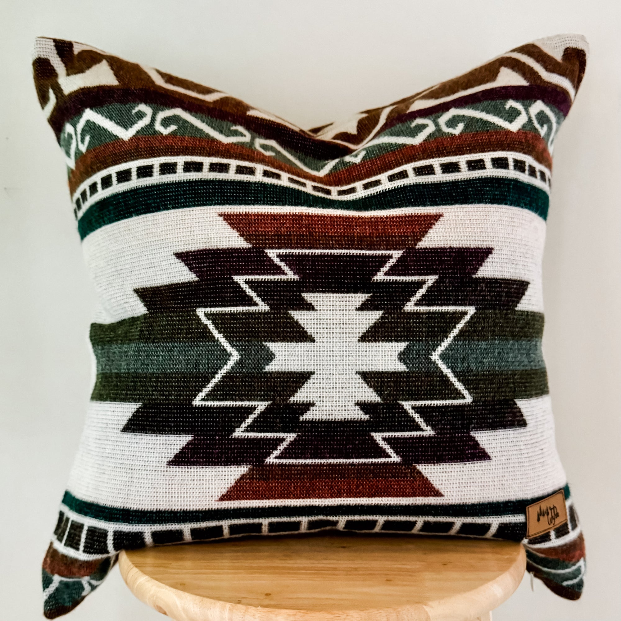 Quilotoa Throw Blanket/2 Quilotoa Cream Pillow Covers Bundle