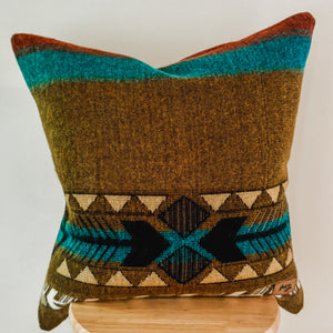 Mustard Aztec Pillow Cover