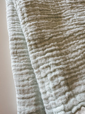 Yalova Crinkle Cotton Baby Throw