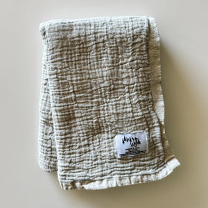 Yalova Crinkle Cotton Baby Throw