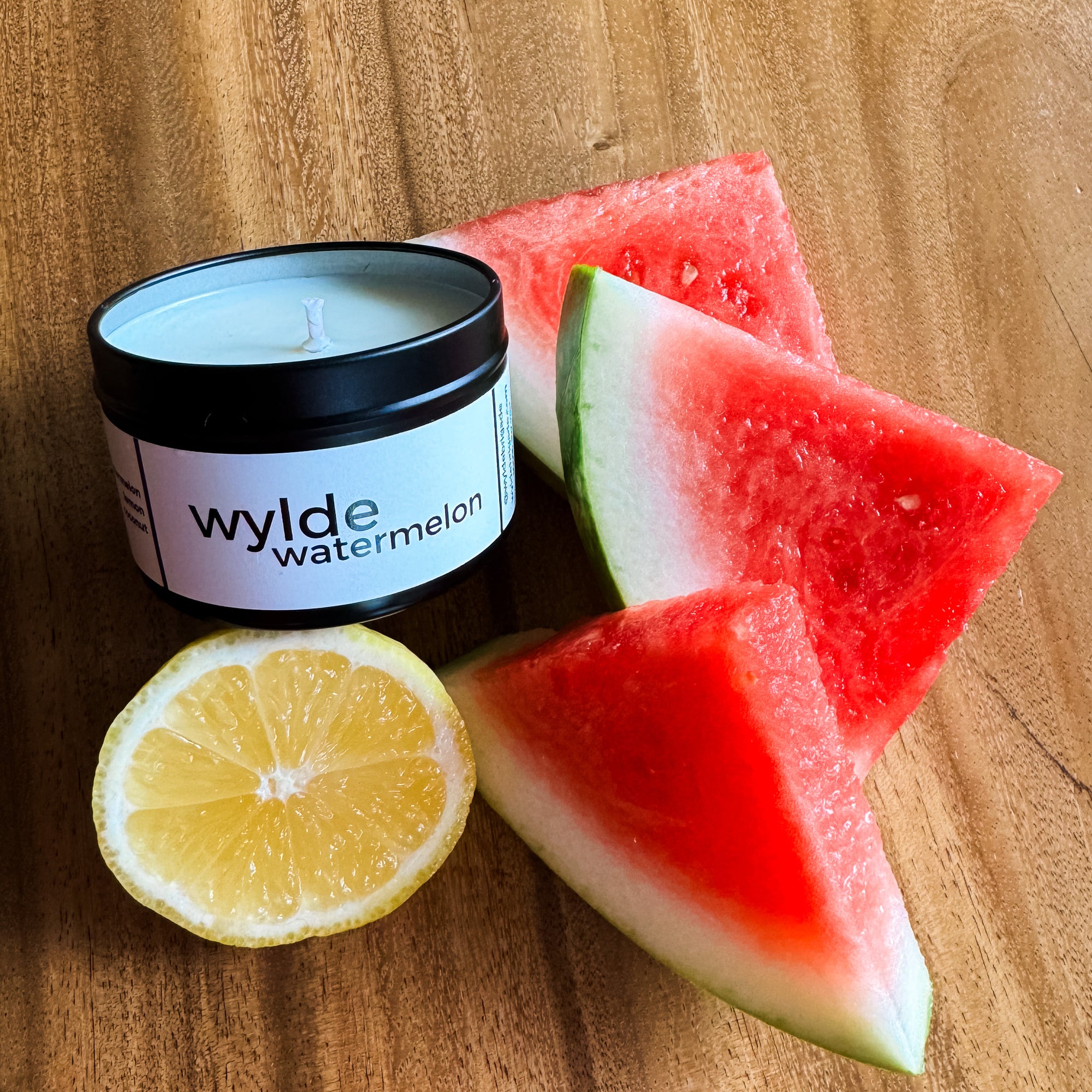 Wylde Watermelon Candle  //  Watermelon/Lemon/Coconut