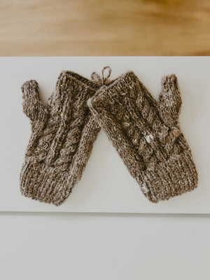 Alpaca Fingerless Gloves