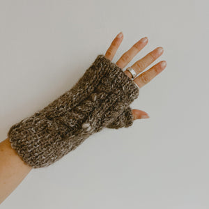 Alpaca Fingerless Gloves