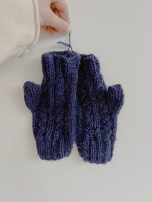 Alpaca Fingerless Gloves