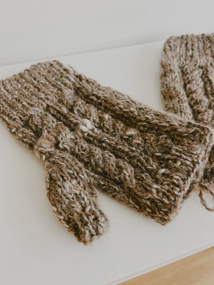 Alpaca Fingerless Gloves