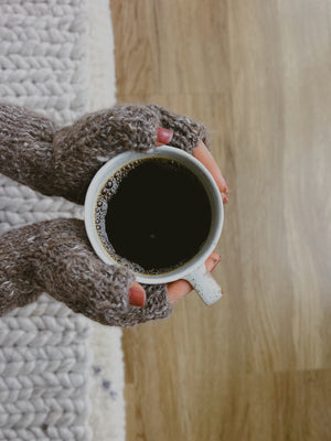 Alpaca Fingerless Gloves