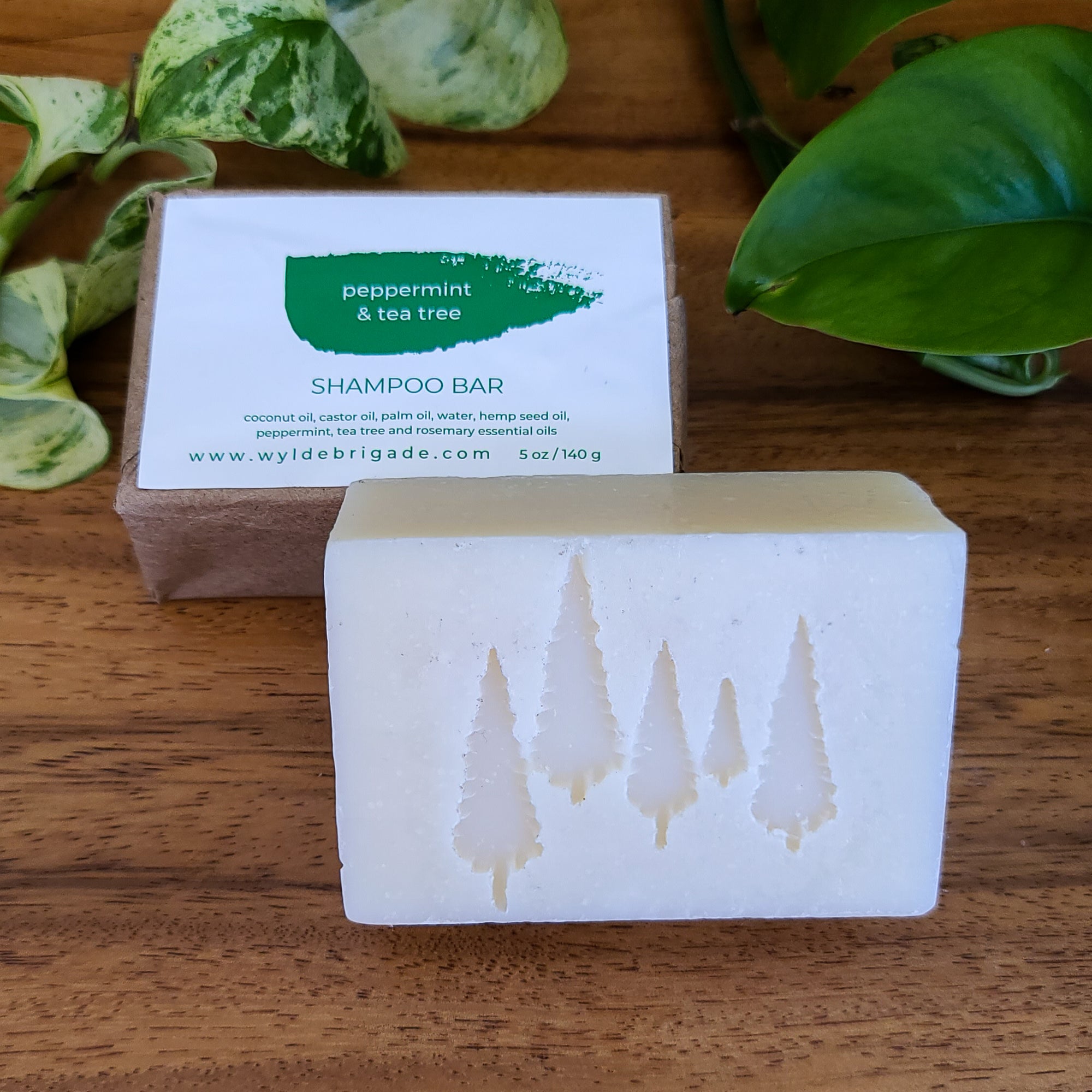 Peppermint + Tea Tree Shampoo Bar