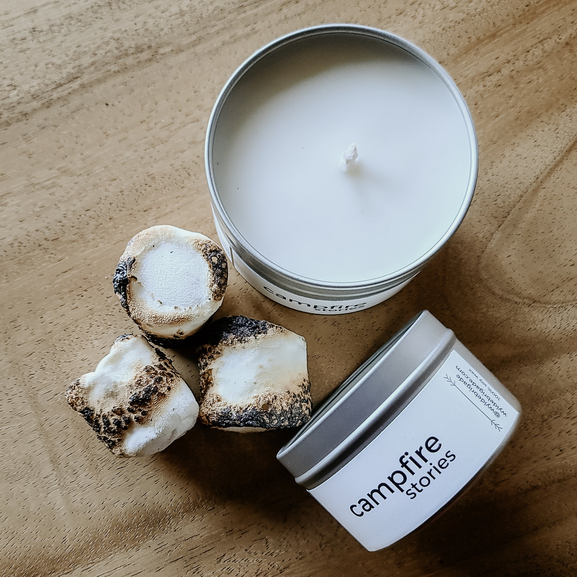 Campfire Stories Candle // Vanilla/Burnt Sugar/Smoke