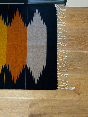 Zipolite Aztec Handwoven Wool Rug